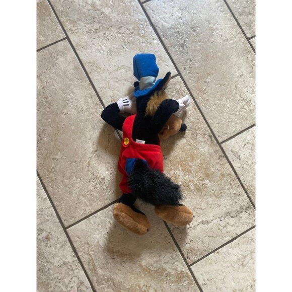 Vintage Big Bad Wolf Disney‎ Plush *rare - Picture 2 of 5